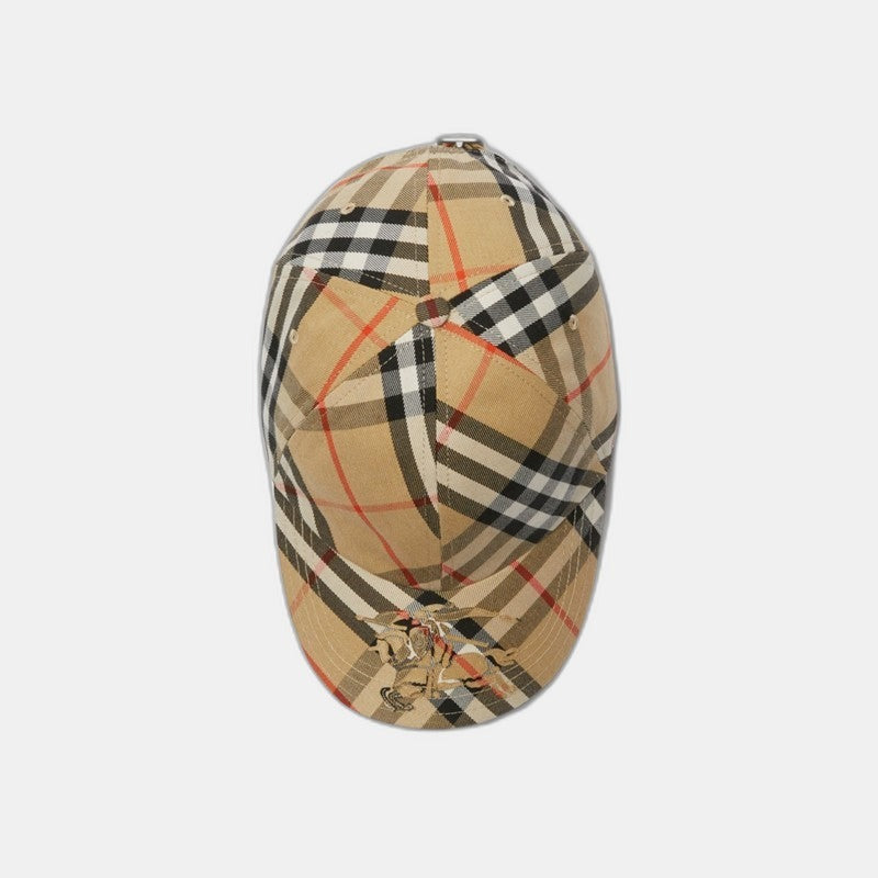 Casquette de baseball en coton mélangé Check EKD