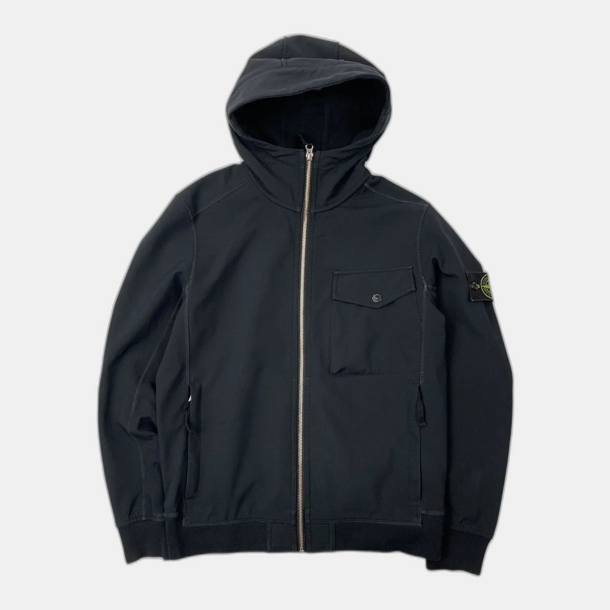 Stone Island softshell veste - Noir (6)