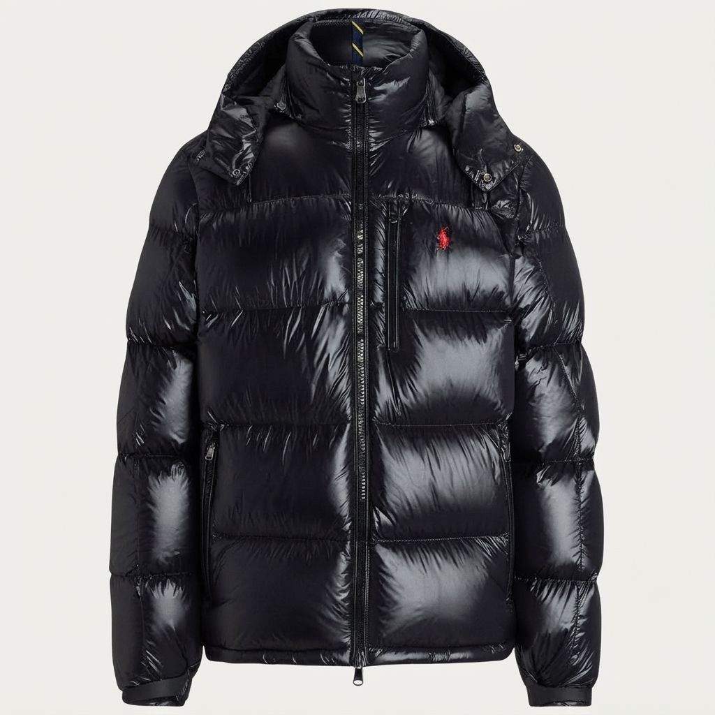 Doudoune Ralph Lauren Noir Brillant