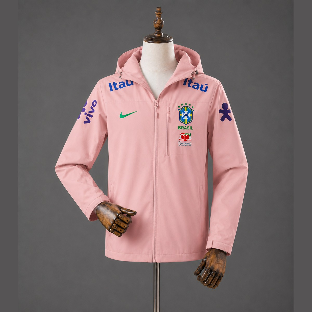 Veste Bresil Seleção Rose