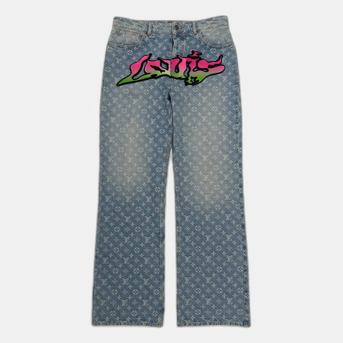 SS22 GRAFFITI BAGGY DENIM JEANS