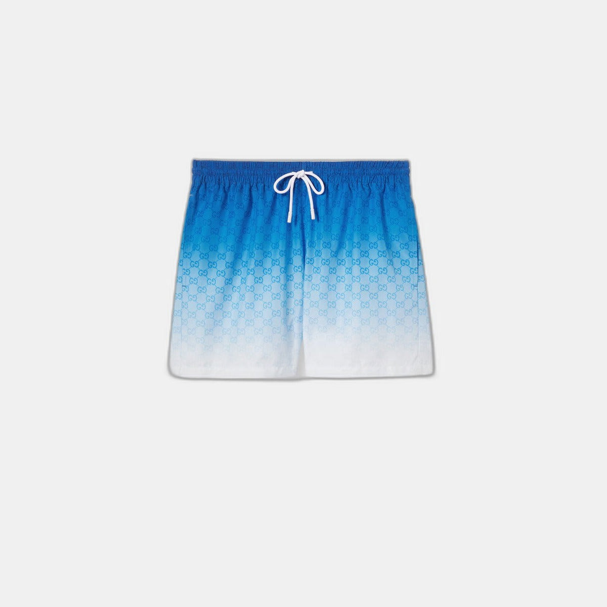 Short de bain en popeline technique à imprimé