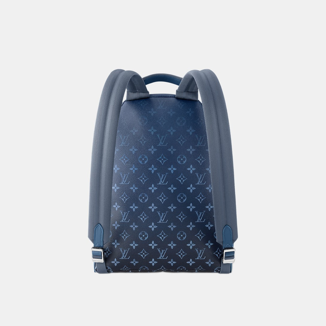 Sac à dos Discovery PM Toile Monogram Bleu et noir