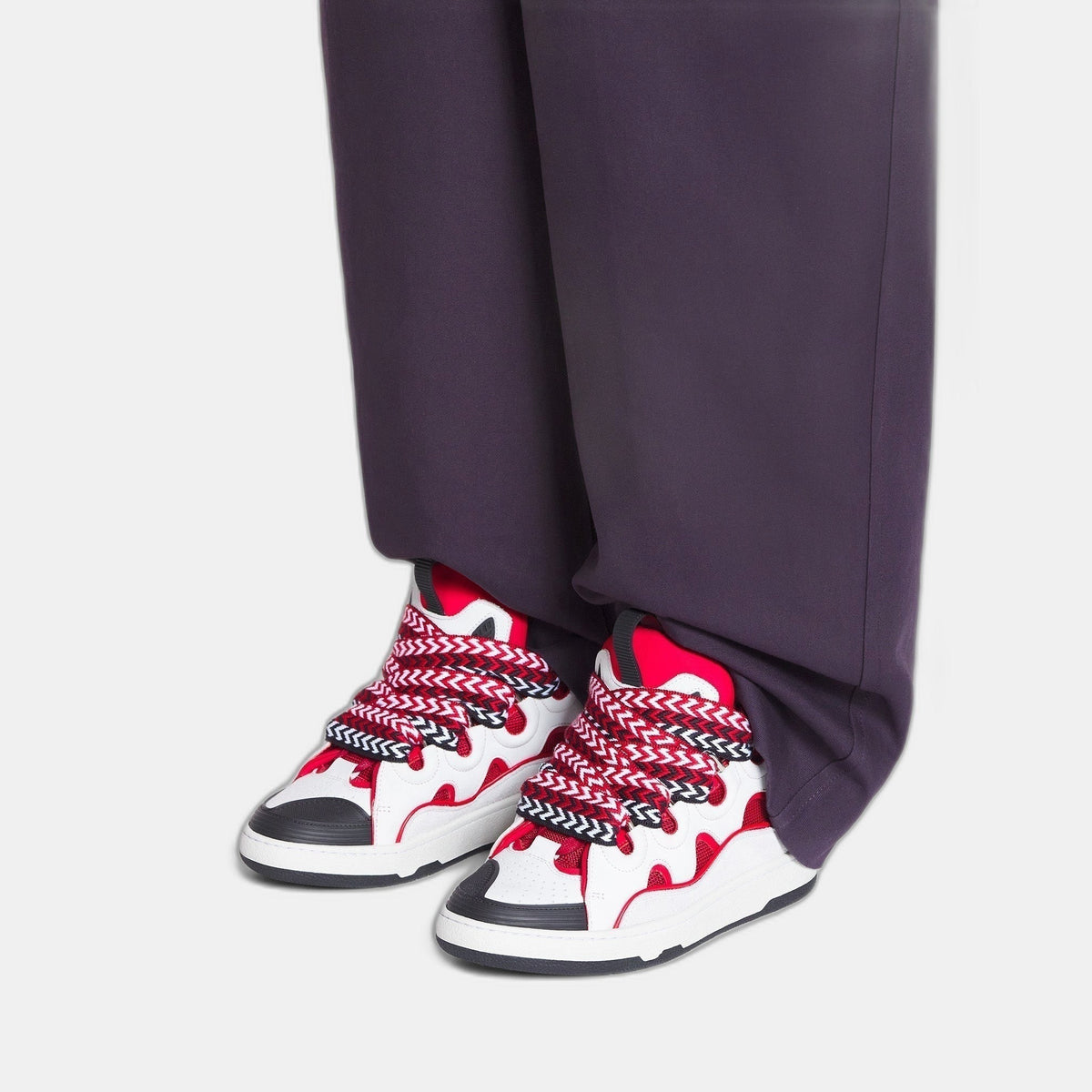 LANVIN WHITE AND RED