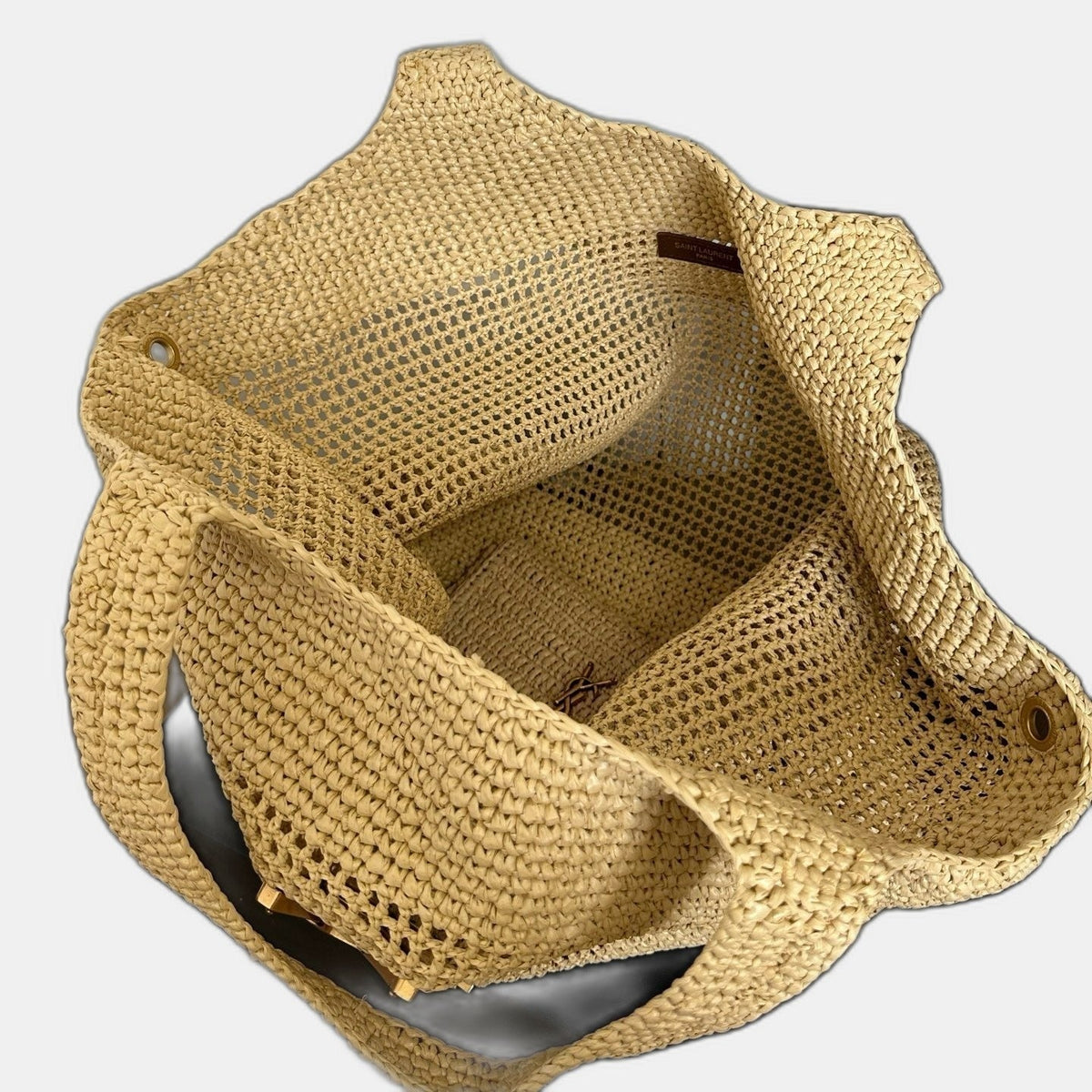 YSL - CARE IN RAFFIA