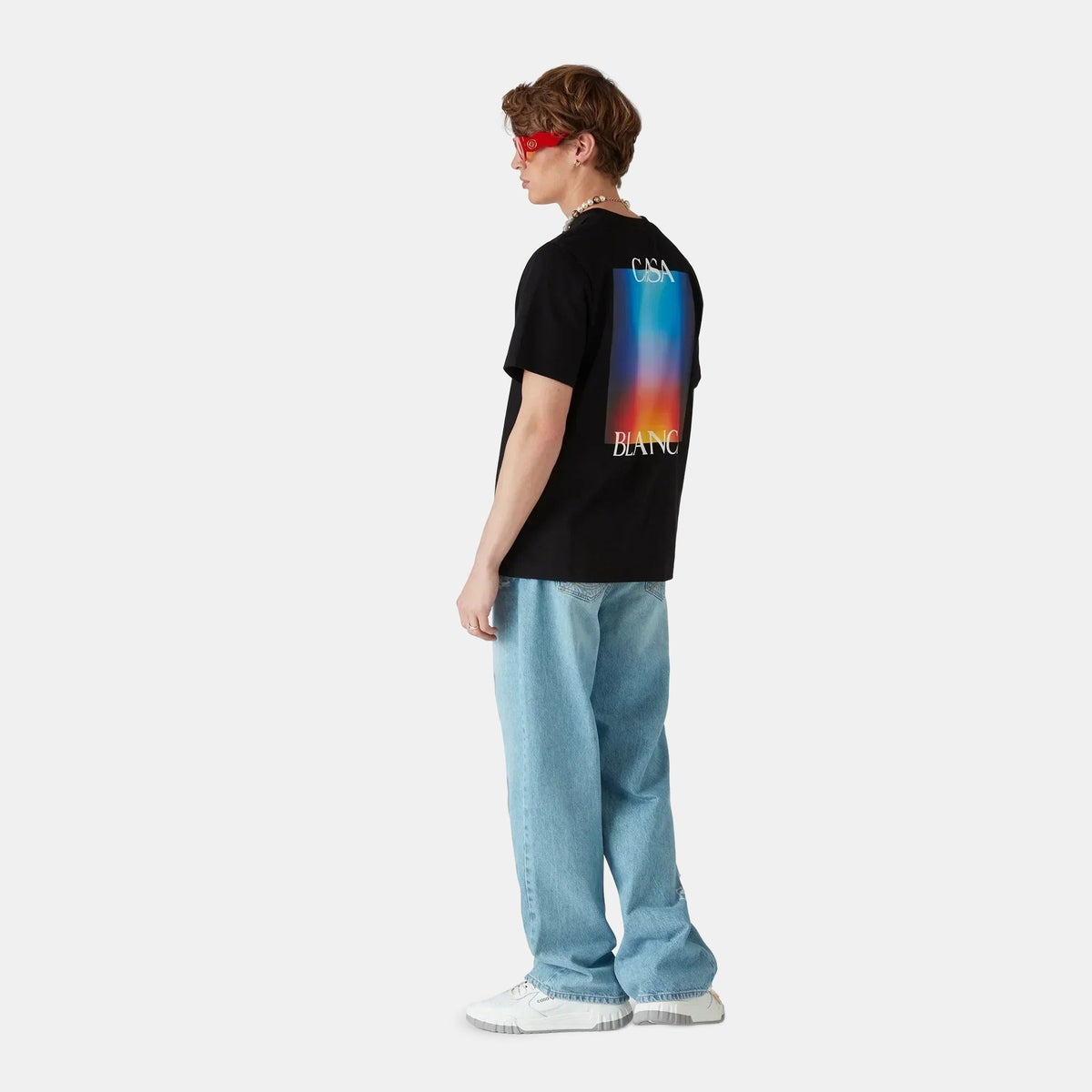Gradient Casa Logo T-Shirt - casablanca