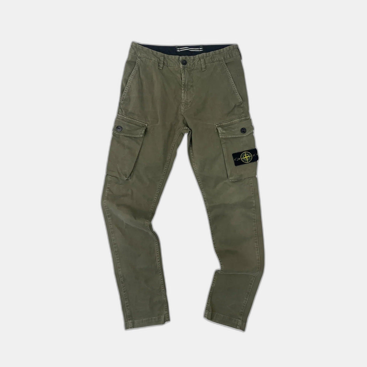 Stone Island pantalon cargo - Vert (2)