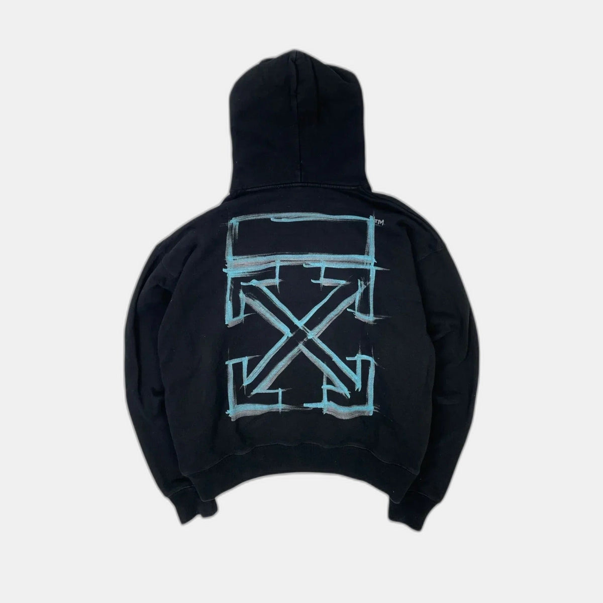 Off-white pull à capuche - Noir (2)