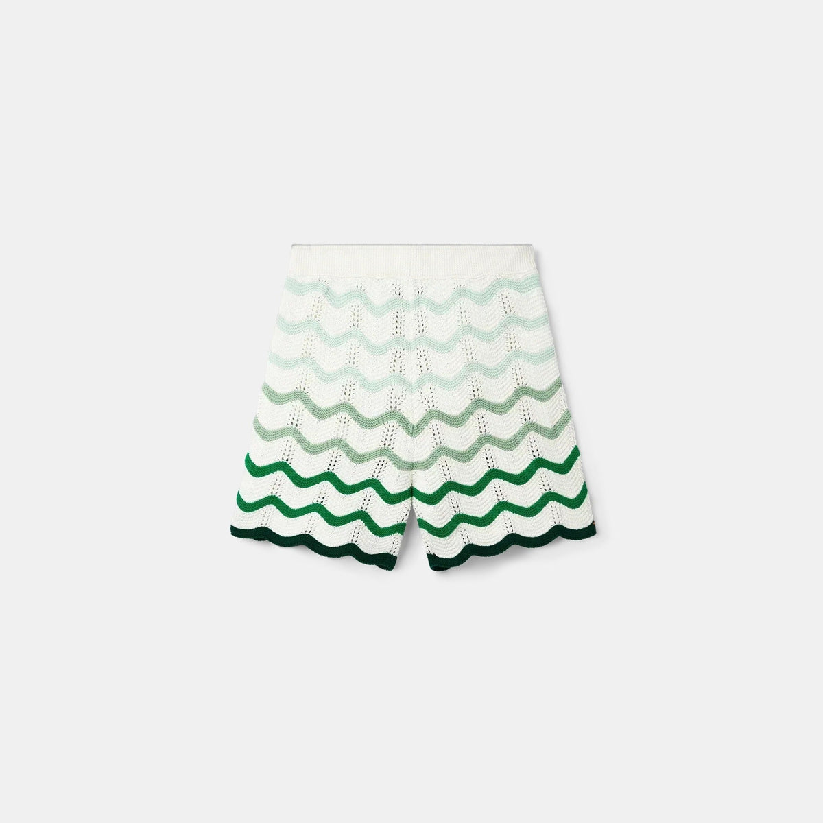 Wavy Gradient Crochet Shorts - casablanca (2)