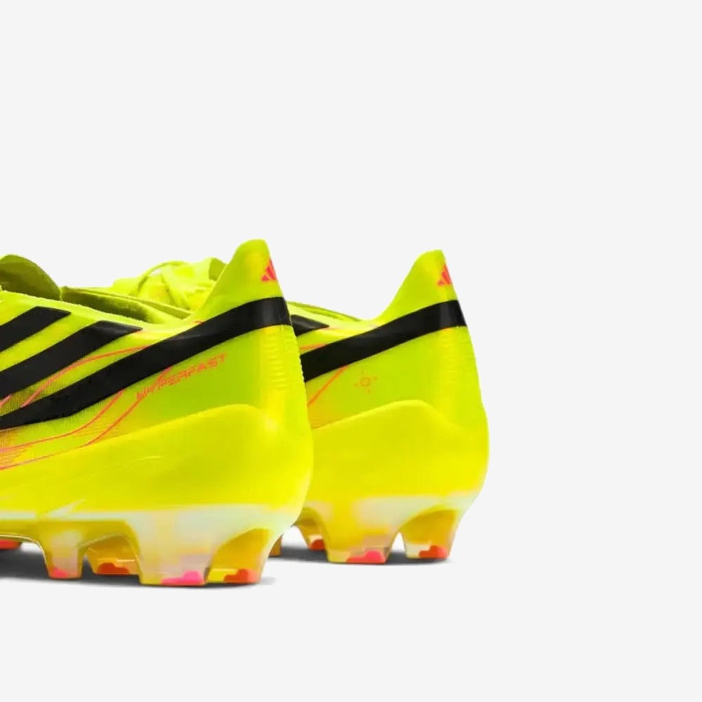 Adidas F50 Hyperfast Evo FG Too Light - Jaune/Noir/Solar Turquoise ÉDITION LIMITÉE