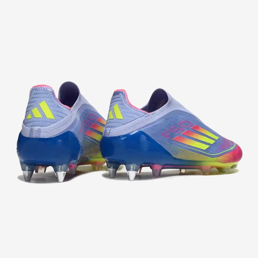 Adidas F50 Elite Laceless SG Celestial Victory - Blue Fusion/Vert/Rose