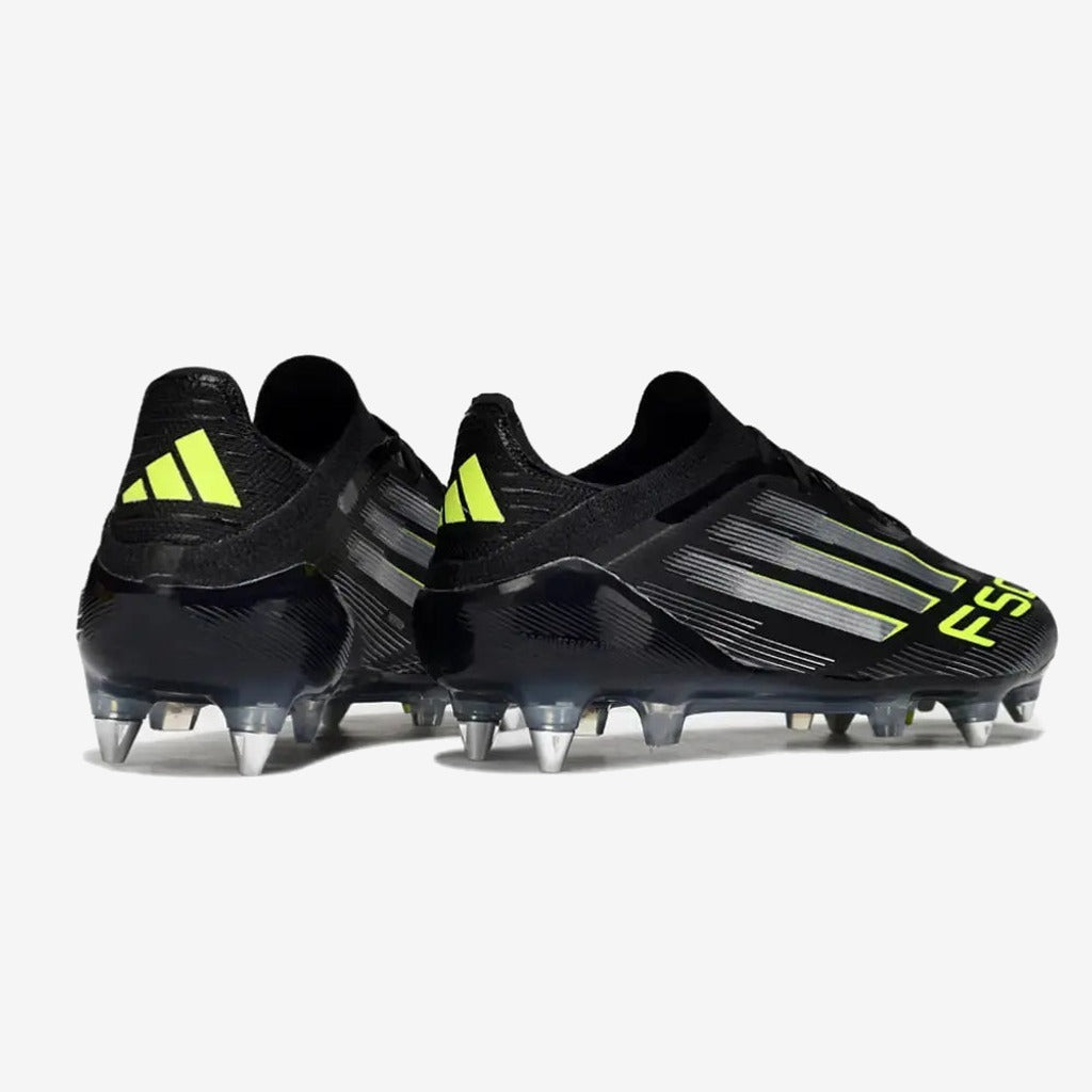 Adidas F50 Elite SG Noir/Argenté/Jaune