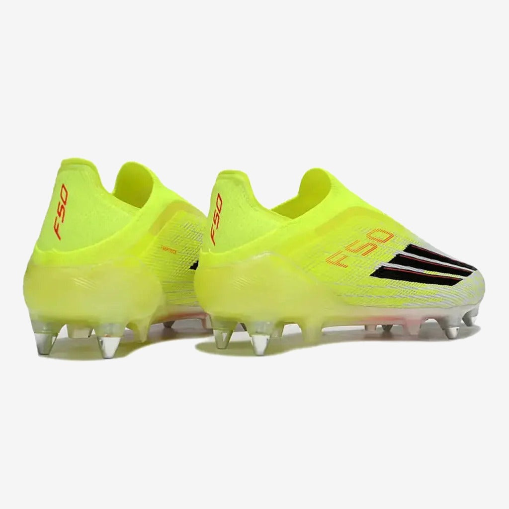 Adidas F50 Laceless Elite SG Born For Goals - Jaune/Noir/Rouge
