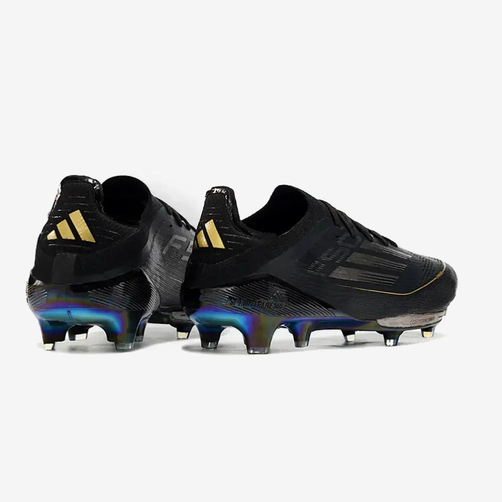 Adidas F50+ Lacets FG Dark Spark - Noir/Argenté/Doré