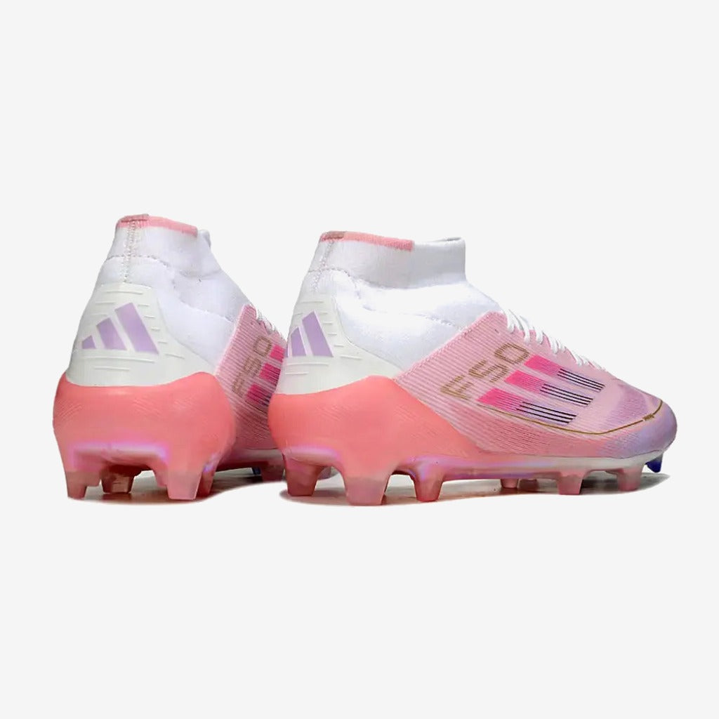 Adidas F50 Montante FG Lamine Yamal 304 - Rose clair/Purple Glow/Lite Pink ÉDITION LIMITÉE