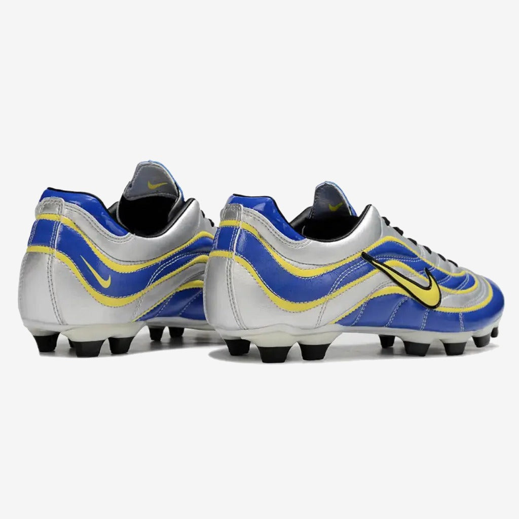 Nike MERCURIAL VAPOR 1 R9 FG - Argenté/Bleu/Jaune