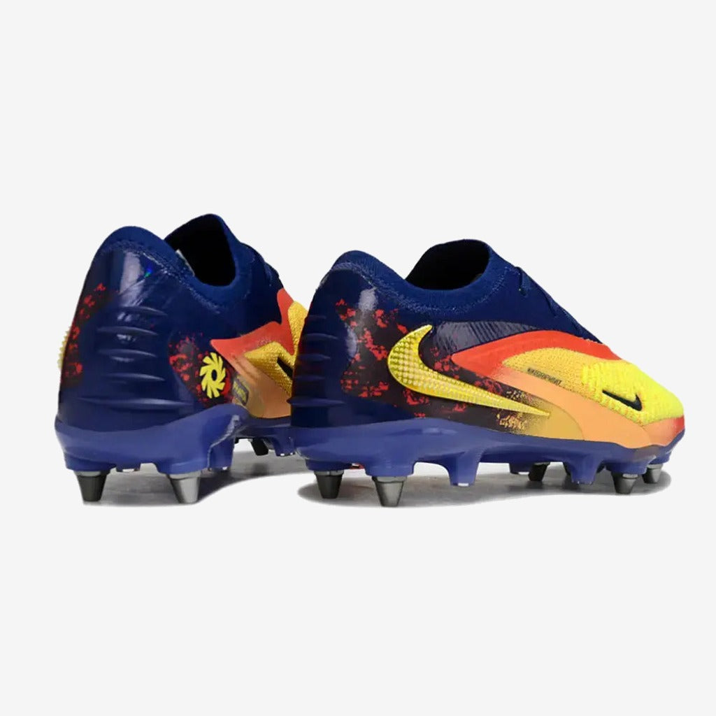 Nike Phantom 6 Elite Low Cut SG Erling Haaland Personal Edition - Orange/Jaune/Bleu