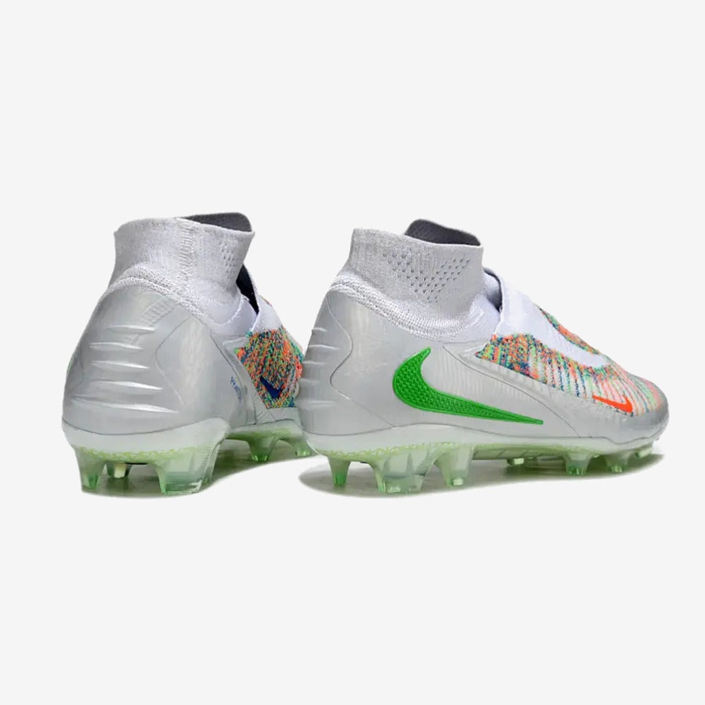 Nike PHANTOM 6 ELITE HIGH CUT FG x EA SPORTS - Gris/Vert/Multicouleur