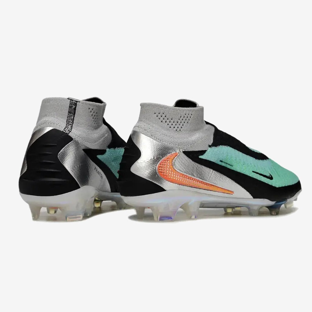 Nike Phantom 6 High Elite FG - Chrome Black