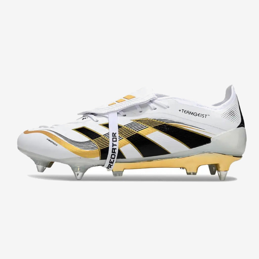 Adidas Predator 25 Elite Fold-over Tongue SG +Teamgeist Blanc OR SG