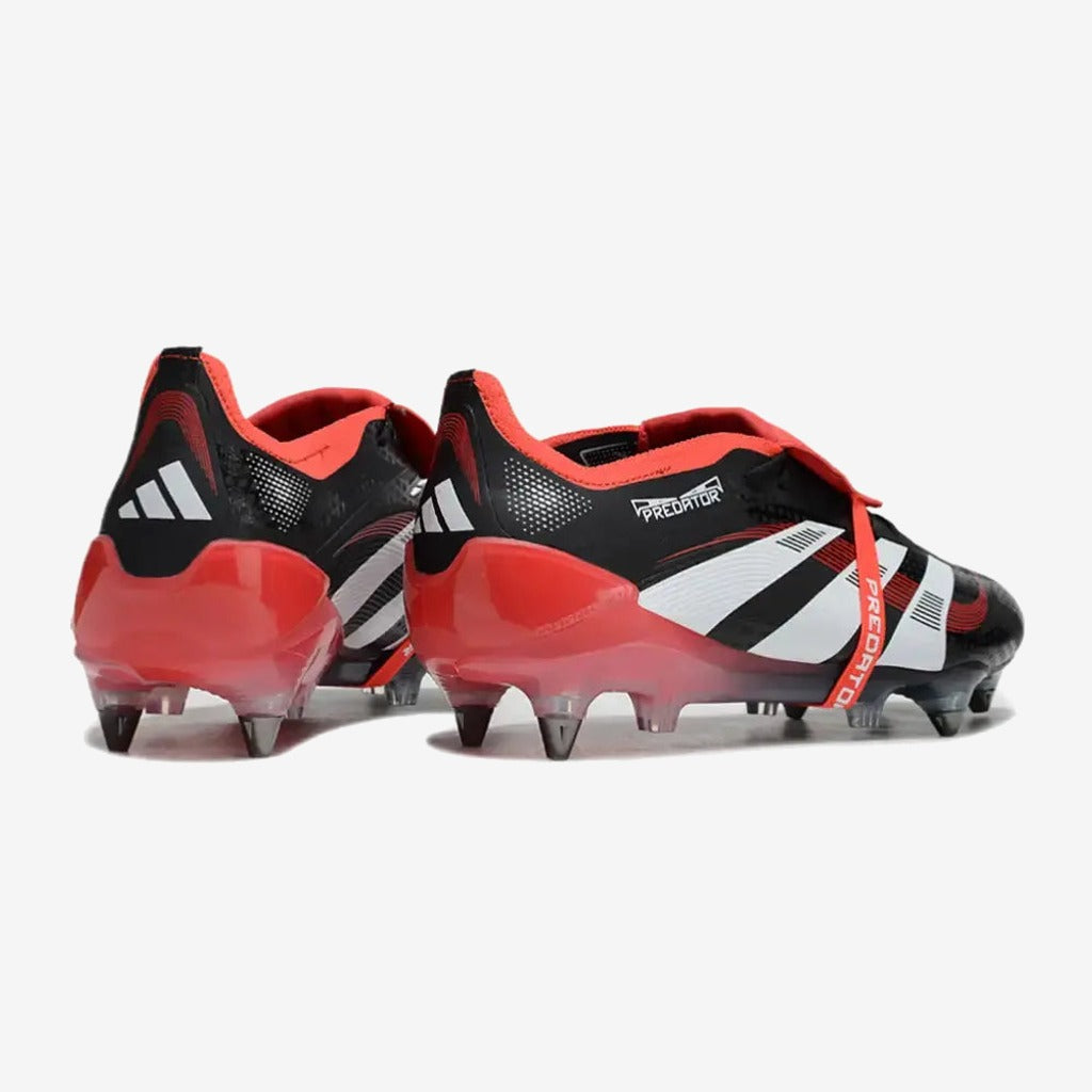 Adidas Predator 25 Fold-over Tongue SG Moments - Noir/Blanc/Rouge ÉDITION LIMITÉE
