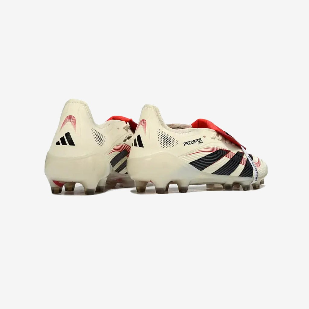 Adidas Predator Elite Fold-over Tongue AG Champagne - Blanc/Noir/Pure Ruby