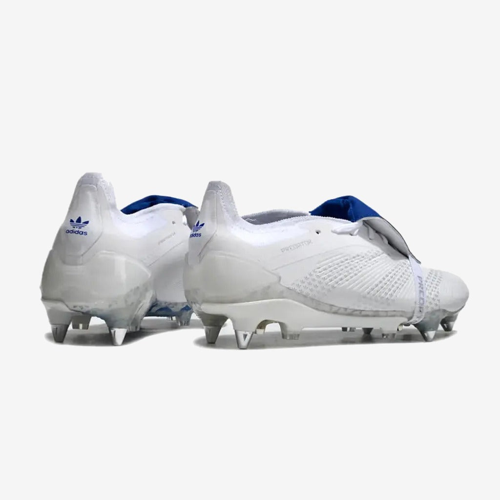Adidas Predator Elite x Beckham Elite Tongue SG - Blanc/Bleu