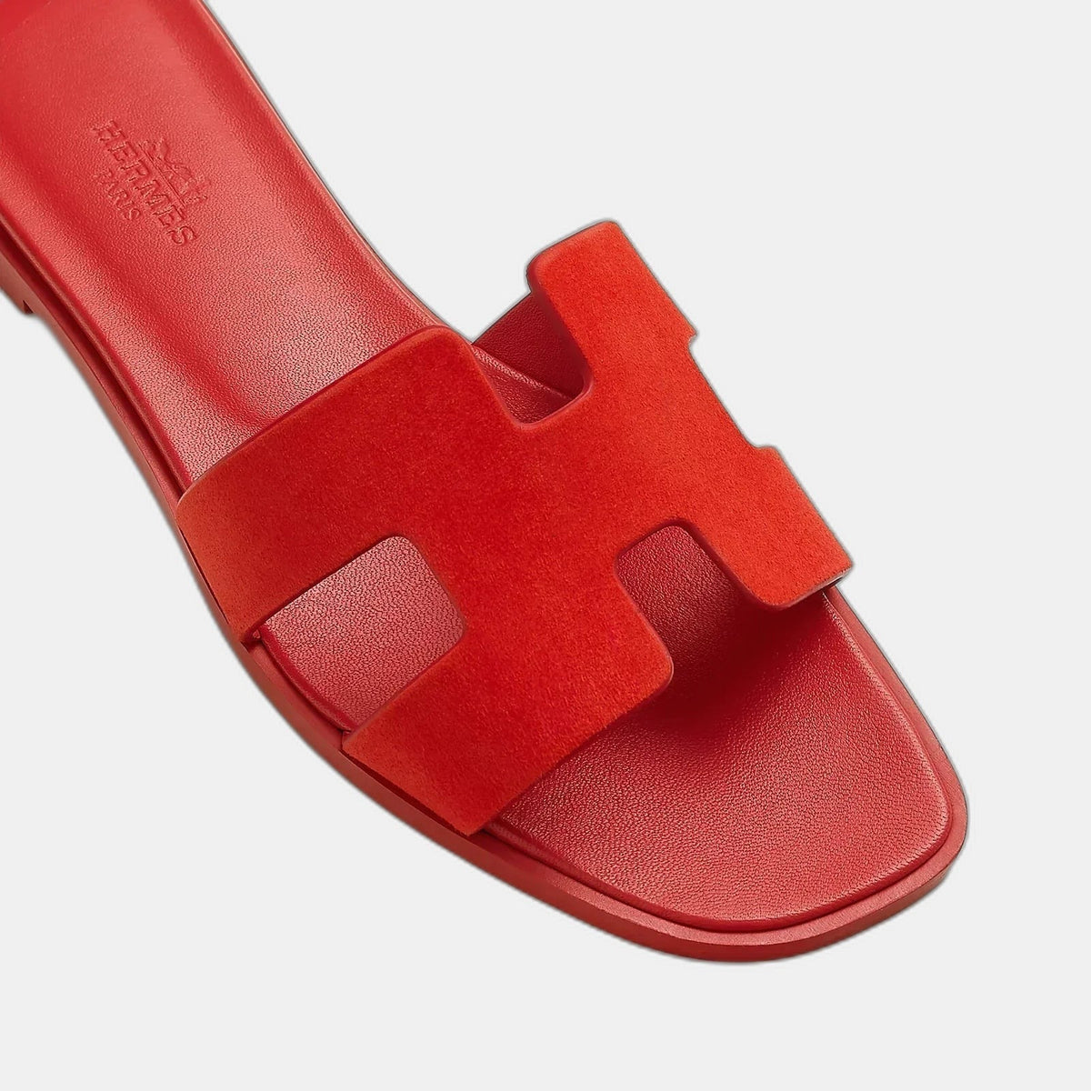Sandales Oran - Rouge Grenadine
