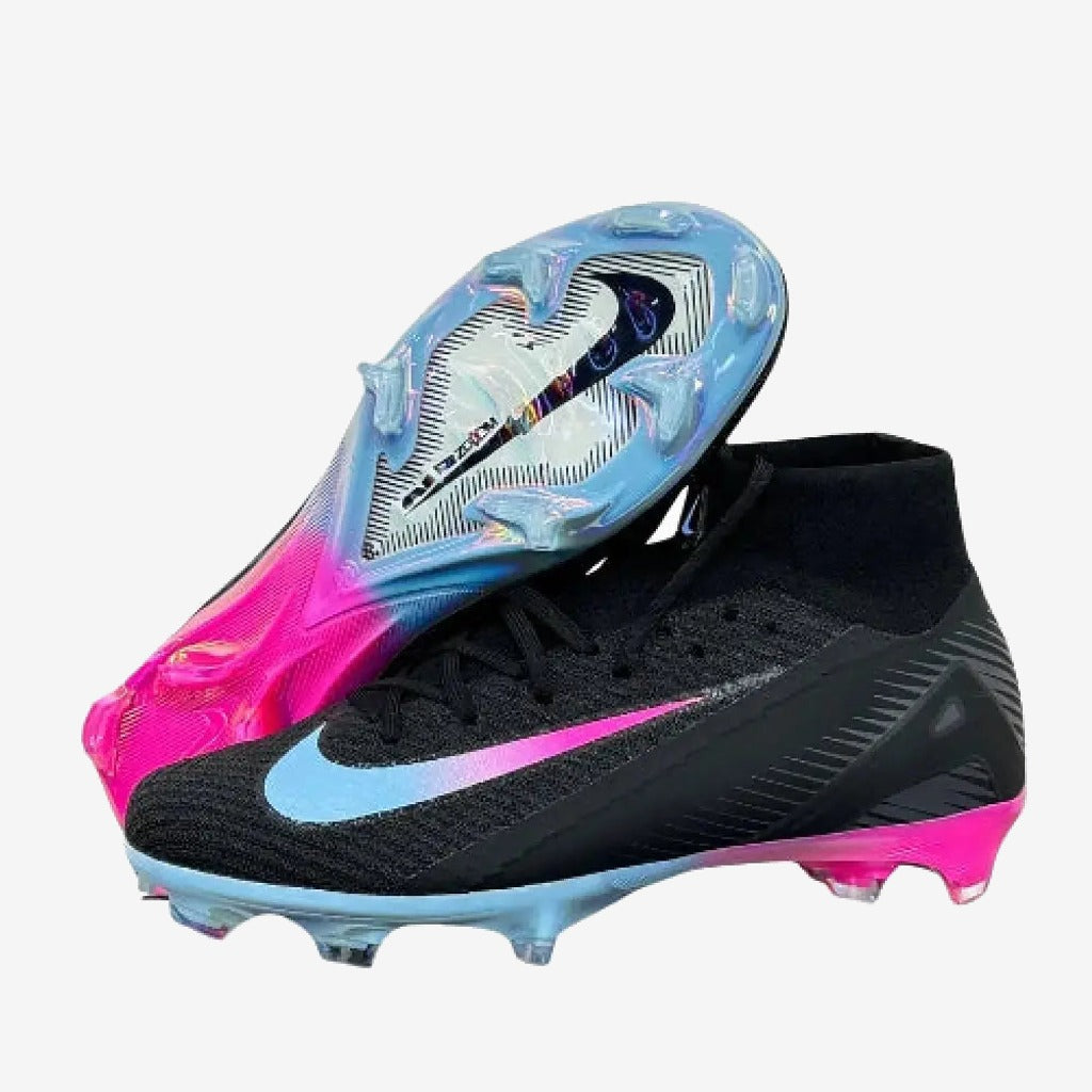 Nike Superfly 10 Nike by You FG - Noir/Bleu/Rose
