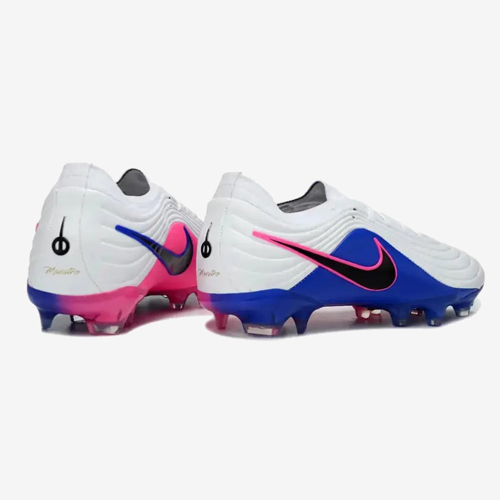 Nike Tiempo Maestro Elite FG Attack - Blanc/Noir/Bleu/Rose