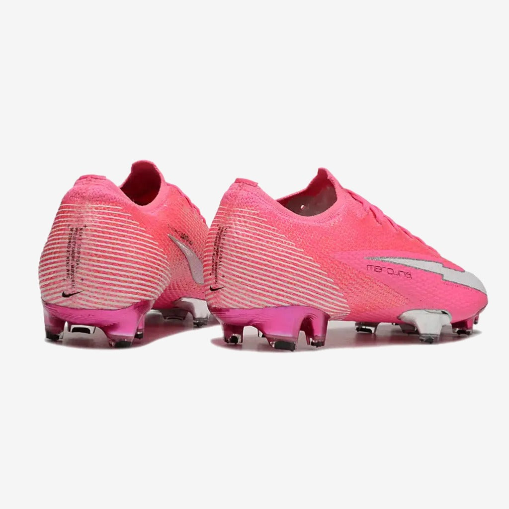 Nike VAPOR 13 ELITE FG MBAPPÉ ROSA - ROSE/BLANC/ARGENT
