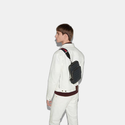Sac à bandoulière GG Black petit format - #2