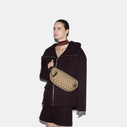 Sac à bandoulière en toile GG grand format - #2