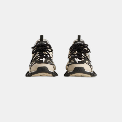 SNEAKER TRACK EN BEIGE/NOIR