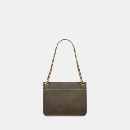NIKI MEDIUM EN CUIR D’AGNEAU GRAINÉ - YSL