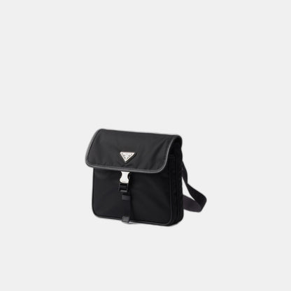 Sac porté épaule en Re-Nylon et cuir Saffiano - #13