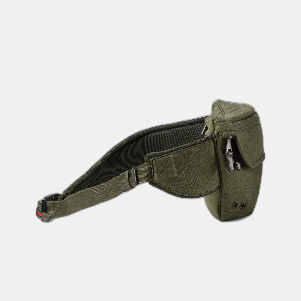 Sac ceinture en toile GG grand format