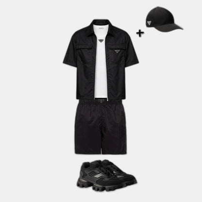 Outfit Pr°da Noir + Casquette Offerte