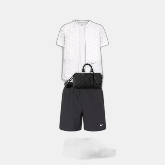 Outfit Therma Fit Blanc + Casquette Offerte