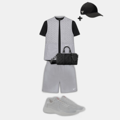 Outfit Therma Fit Gris + Casquette Offerte