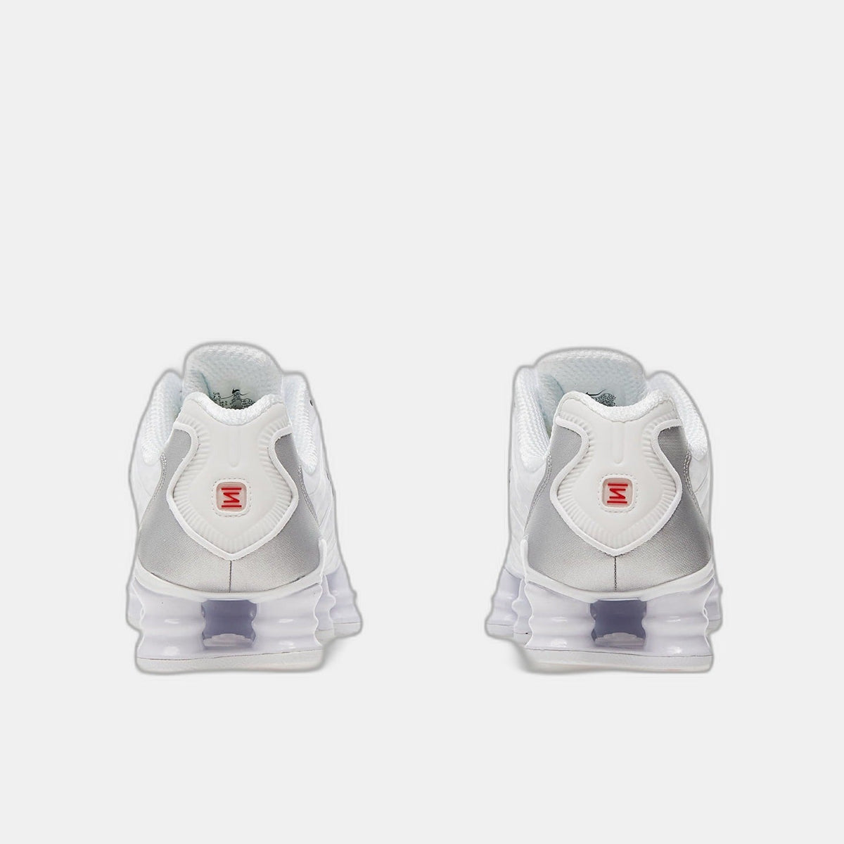 Nike Shox TL White Metallic Silver Max Orange (Women's)