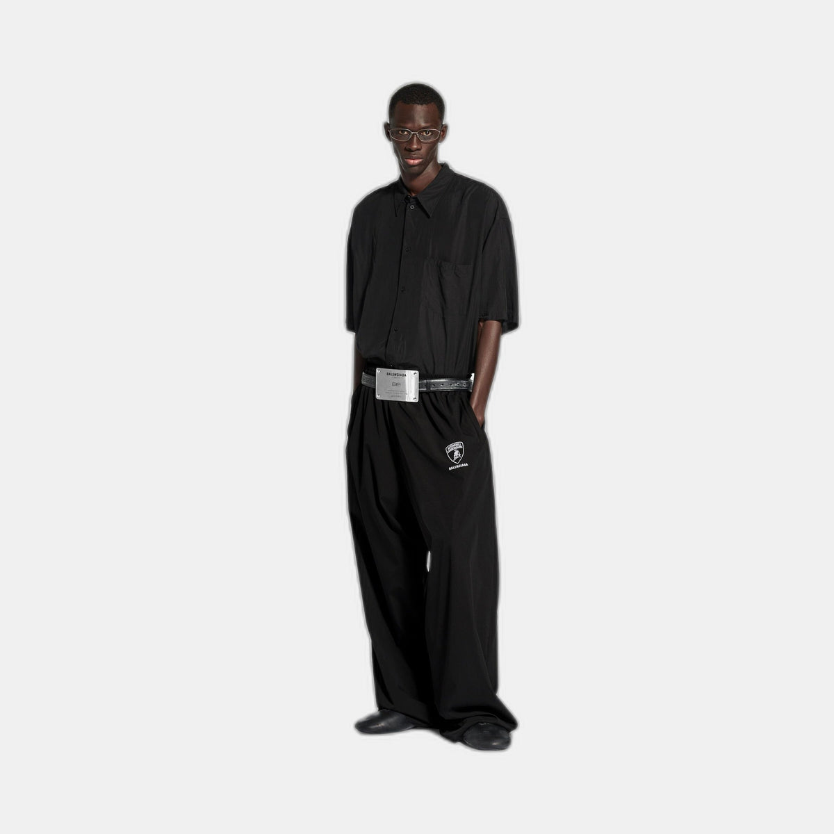 PANTALON TRACKSUIT BALENCIAGA I AUTOMOBILI LAMBORGHINI EN NOIR