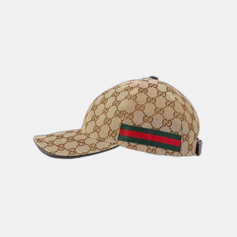 CASQUETTE DE BASE-BALL EN TOILE GG D'ORIGINE - CASQUETTES