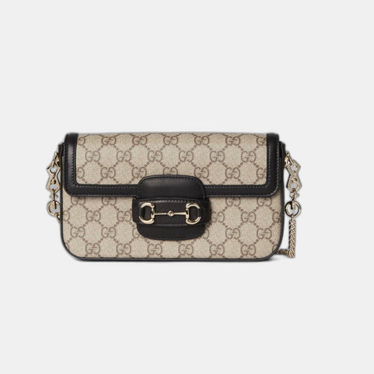 Sac à épaule Gucci Horsebit 1955 Soft petit format - #2