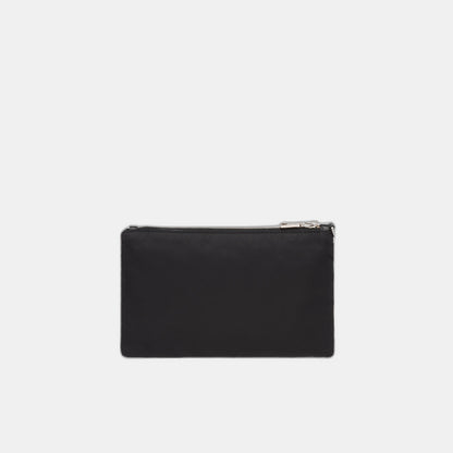 Pochette en Re-Nylon et cuir Saffiano