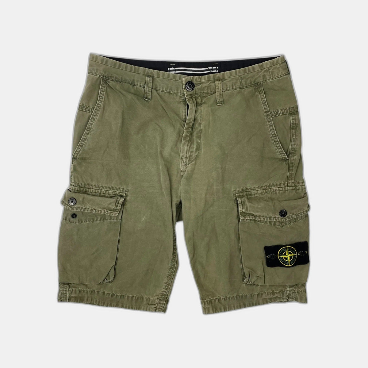 Stone Island short - Vert