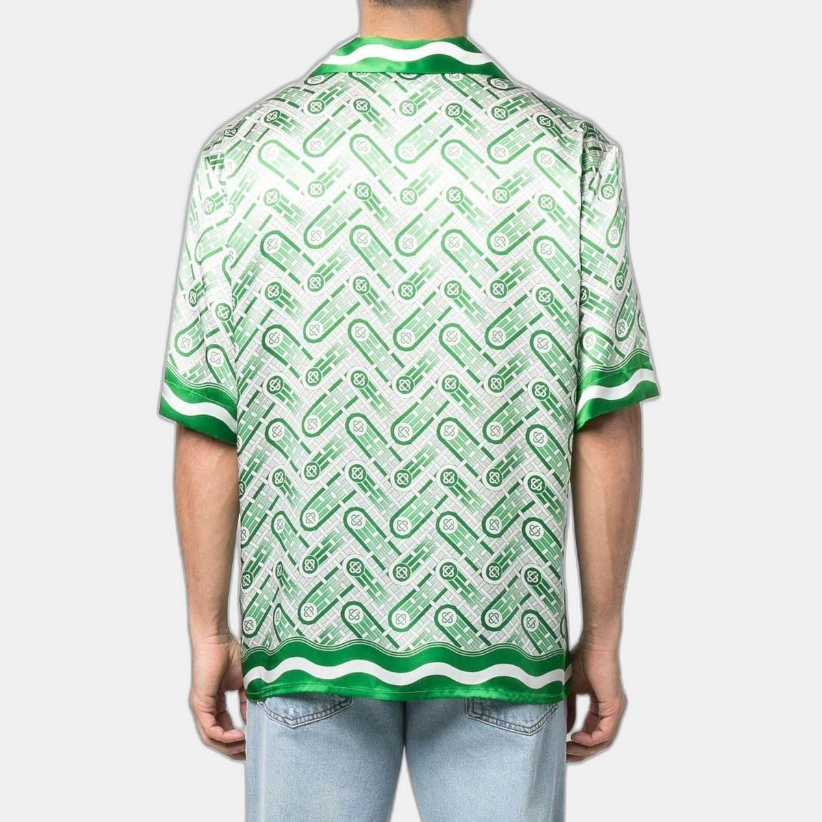 Casablanca Ping Pong monogram-print shirt