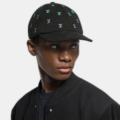 Casquette LV Blason Shading Denim