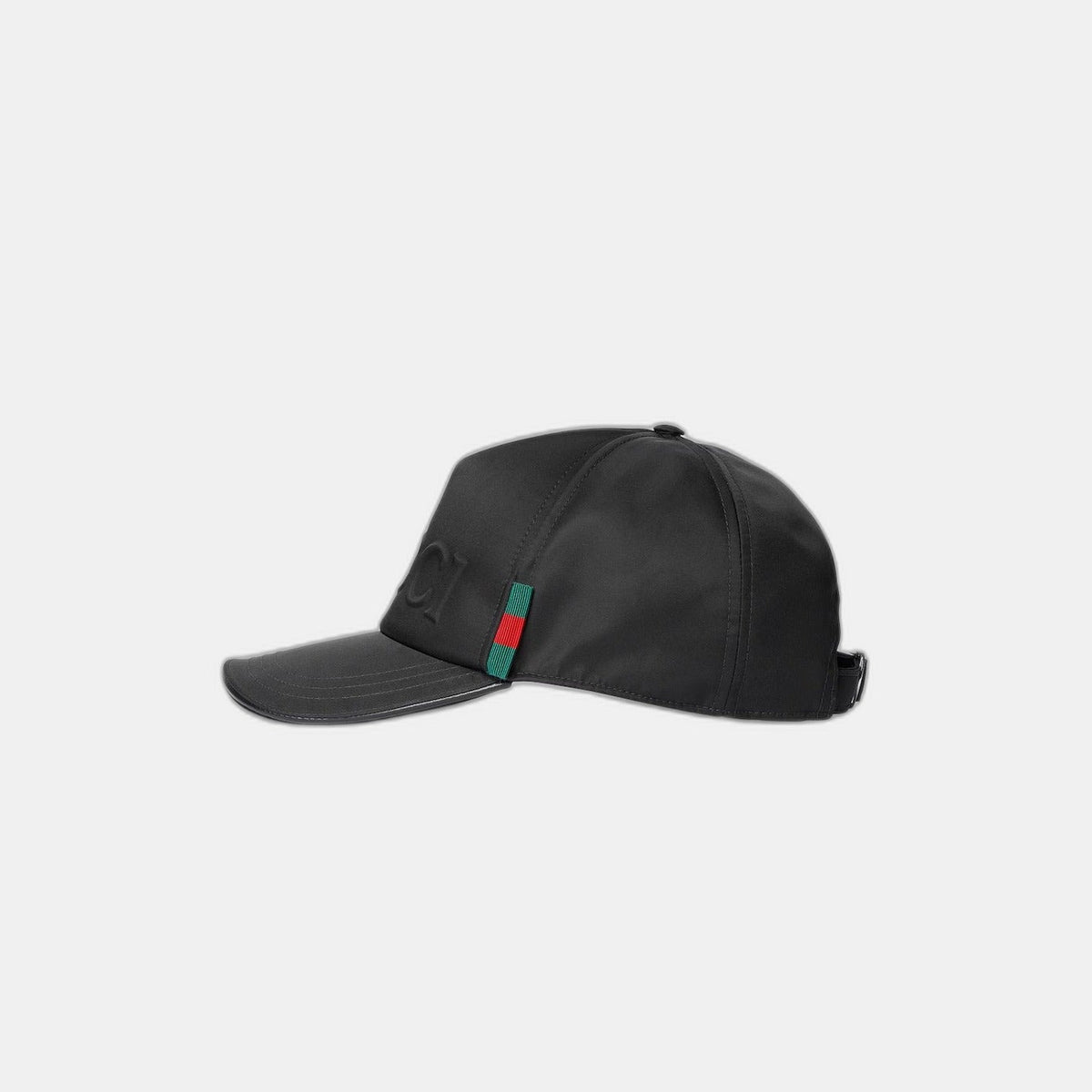 Casquette de baseball en nylon avec logo Gucci