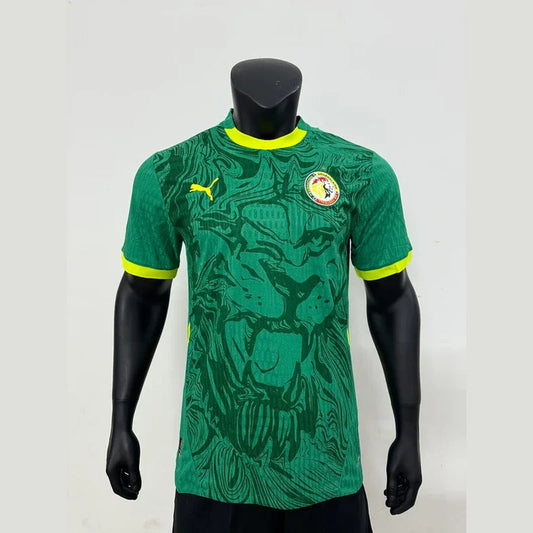 Maillot Sénégal Extérieur Vert CAN 2025-26